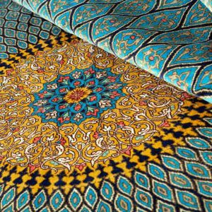 Beautiful Qum Silk Rug